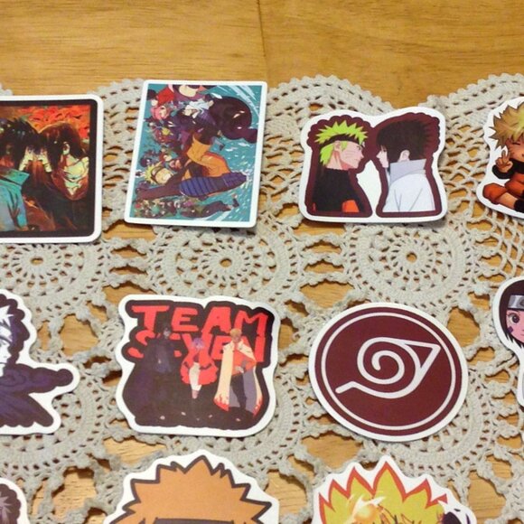 Anime stickers, Naruto, for computer, locker, skateboard, crafts, scrapbook - Picture 5 of 5